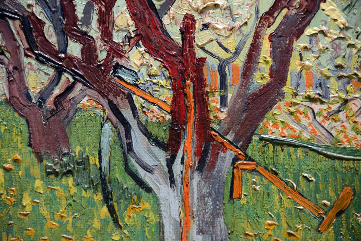 07C The Flowering Orchard close up 2 - Vincent van Gogh 1888 - New York Metropolitan Museum of Art